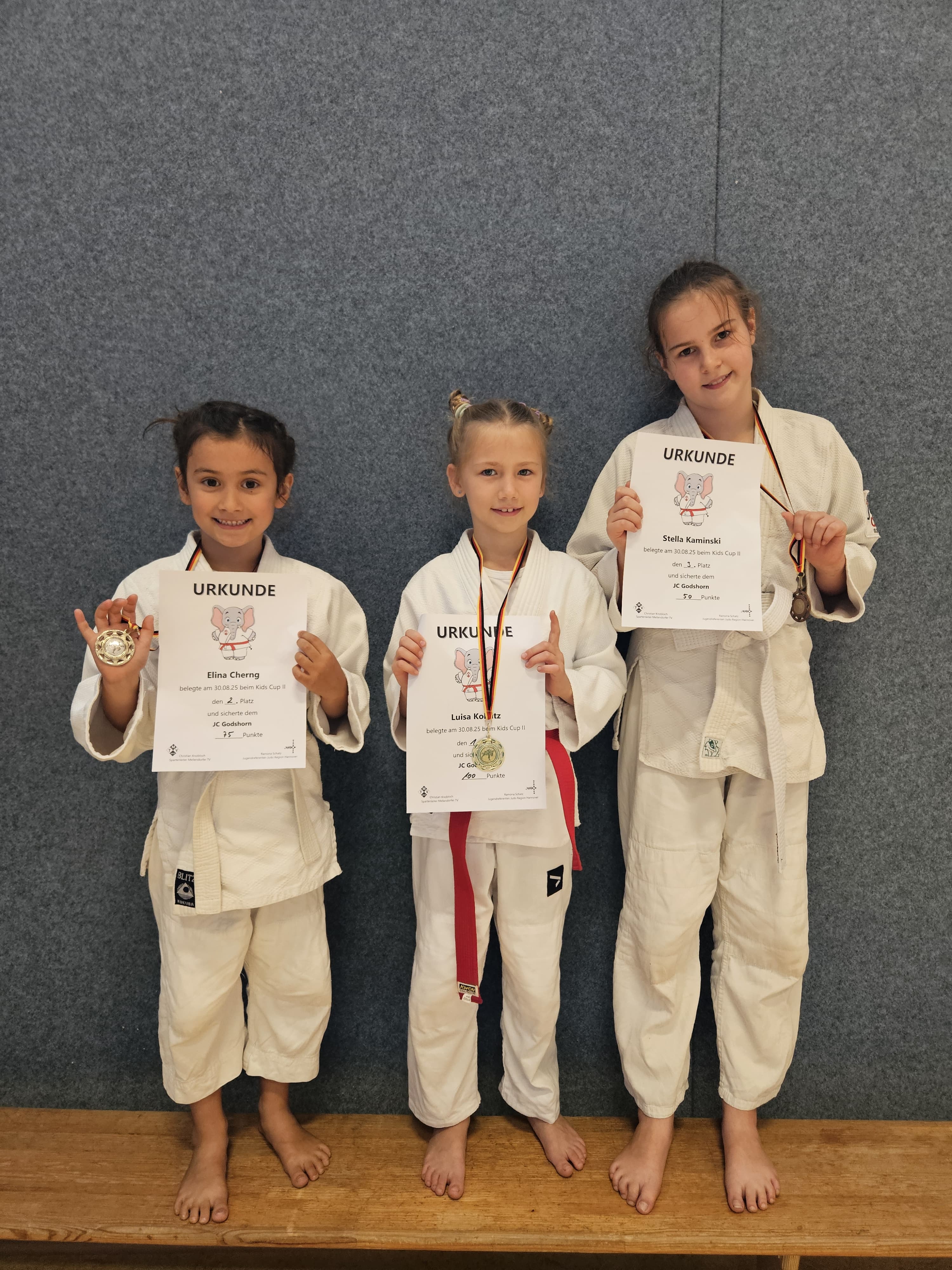 Elina, Stella,Luisa Kids Cup 2025